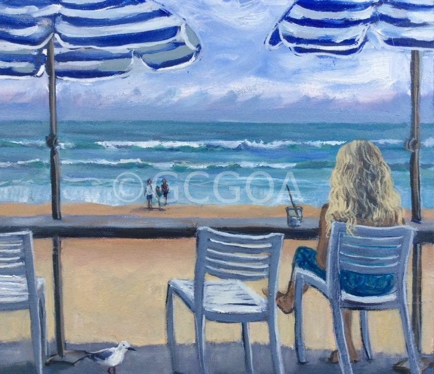At the Kiosk Yamba - Gold Coast Gallery Of ArtAnne Strambi