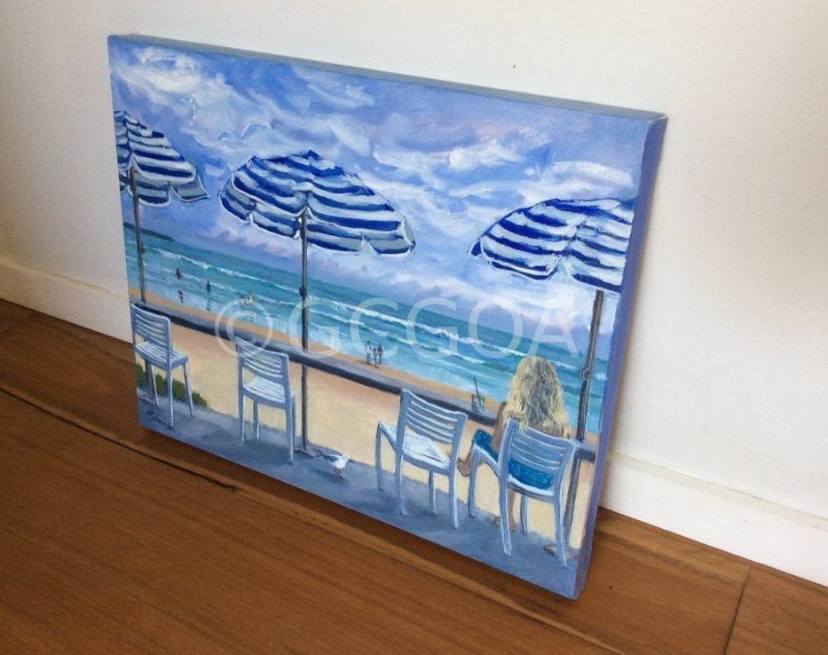 At the Kiosk Yamba - Gold Coast Gallery Of ArtAnne Strambi