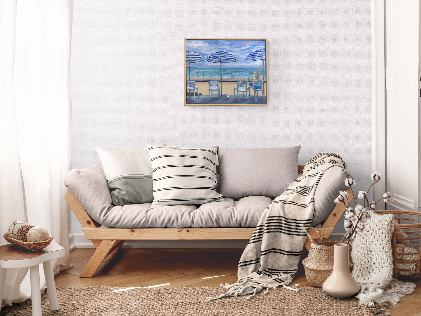 At the Kiosk Yamba - Gold Coast Gallery Of ArtAnne Strambi