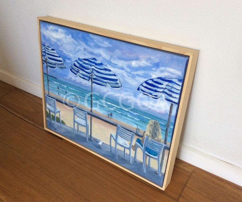 At the Kiosk Yamba - Gold Coast Gallery Of ArtAnne Strambi