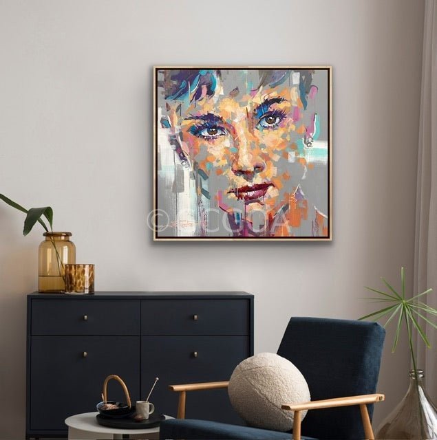 Audrey Hepburn - Original Art - Gold Coast Gallery Of ArtJos Coufreur