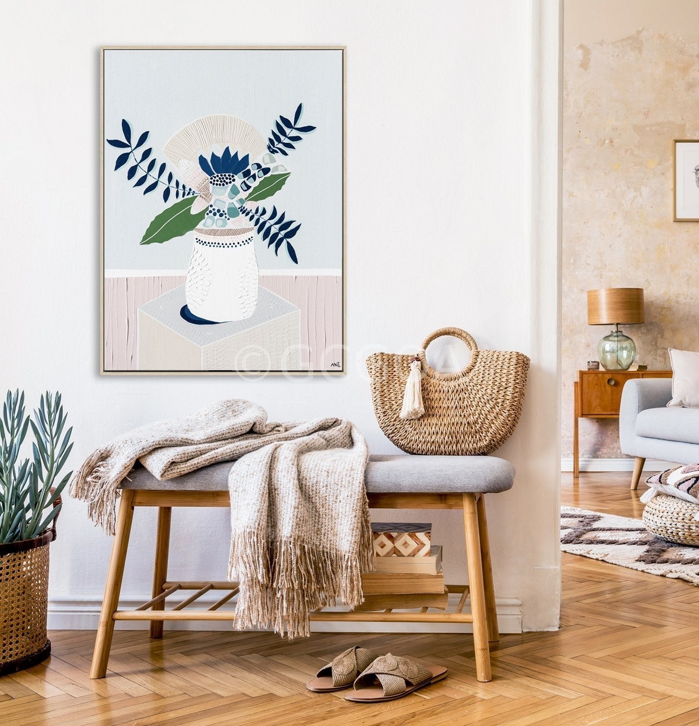 Australian Flower - Original Art - Gold Coast Gallery Of ArtAni Ipradjian