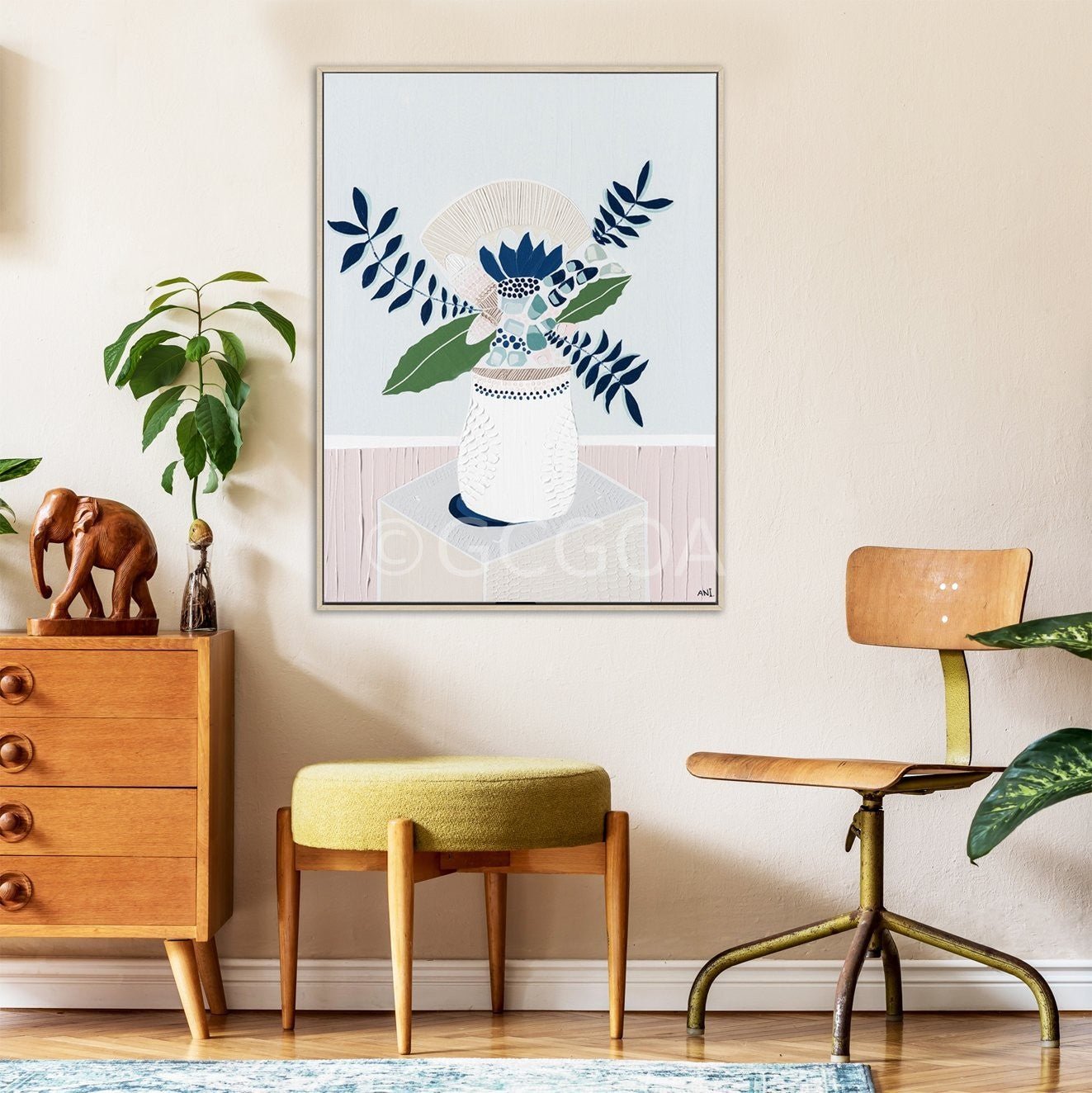 Australian Flower - Original Art - Gold Coast Gallery Of ArtAni Ipradjian