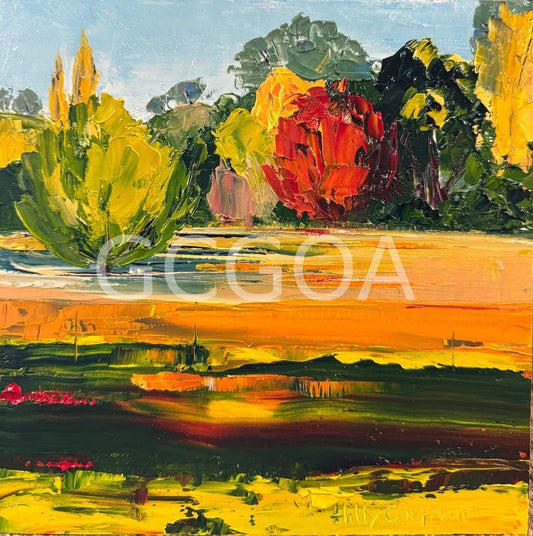 Autumn at Golden Valley Tree Park - Gold Coast Gallery Of ArtHilly Coufreur