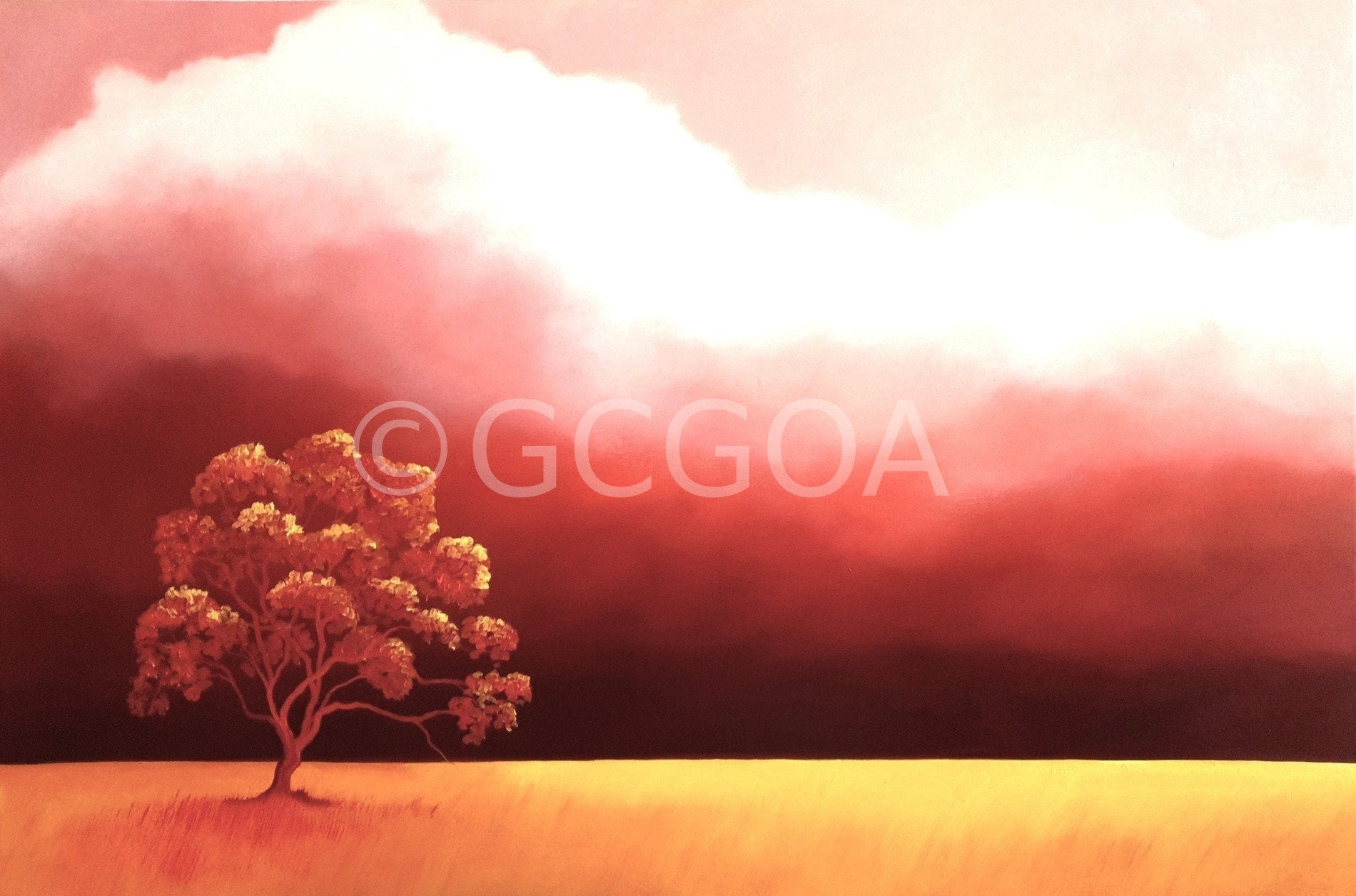 Autumn Fires - Gold Coast Gallery Of ArtLucinda Leveille