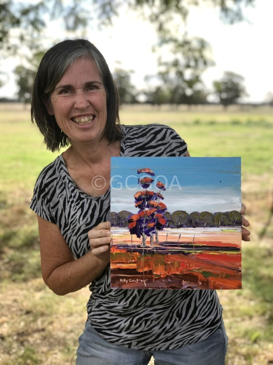 Autumn on the Farm 10 - Plein Air - Gold Coast Gallery Of ArtHilly Coufreur