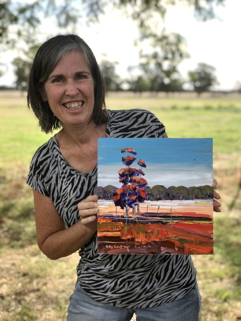 Autumn on the Farm 10 - Plein Air - Gold Coast Gallery Of ArtHilly Coufreur