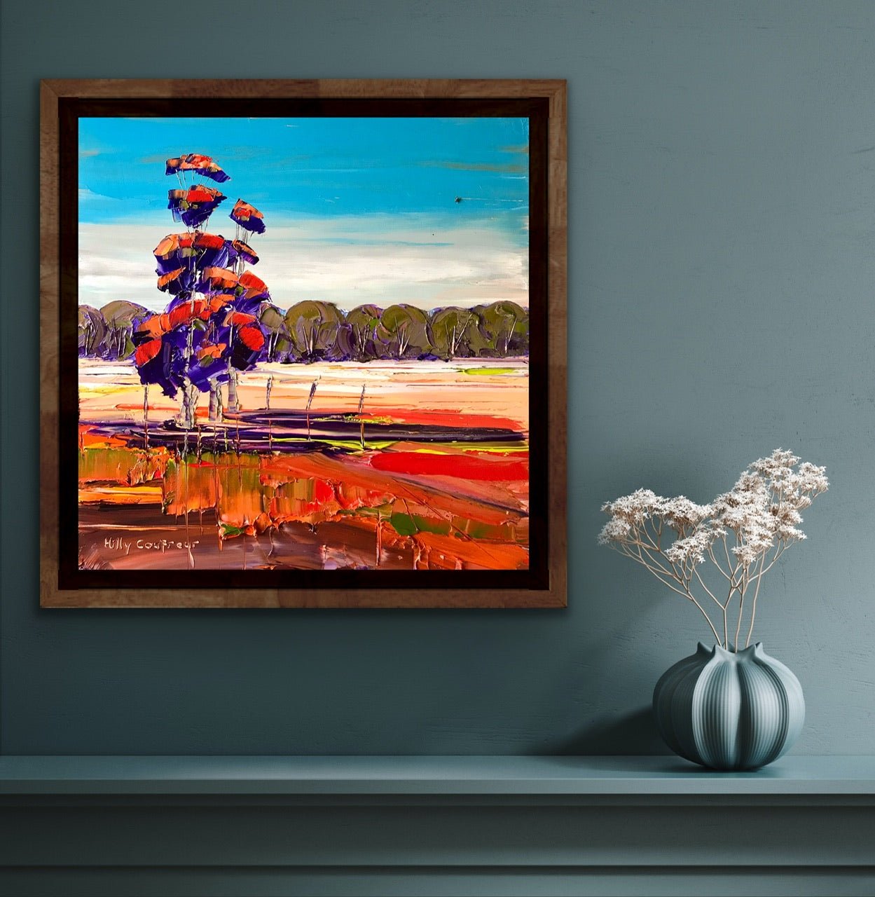 Autumn on the Farm 10 - Plein Air - Gold Coast Gallery Of ArtHilly Coufreur