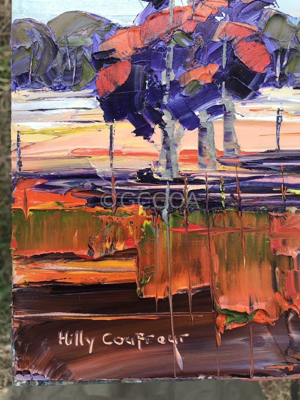 Autumn on the Farm 10 - Plein Air - Gold Coast Gallery Of ArtHilly Coufreur