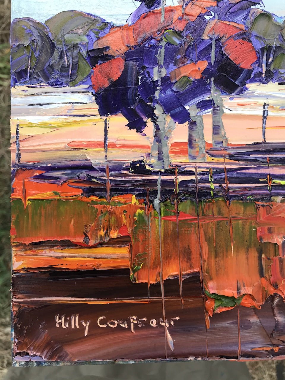 Autumn on the Farm 10 - Plein Air - Gold Coast Gallery Of ArtHilly Coufreur