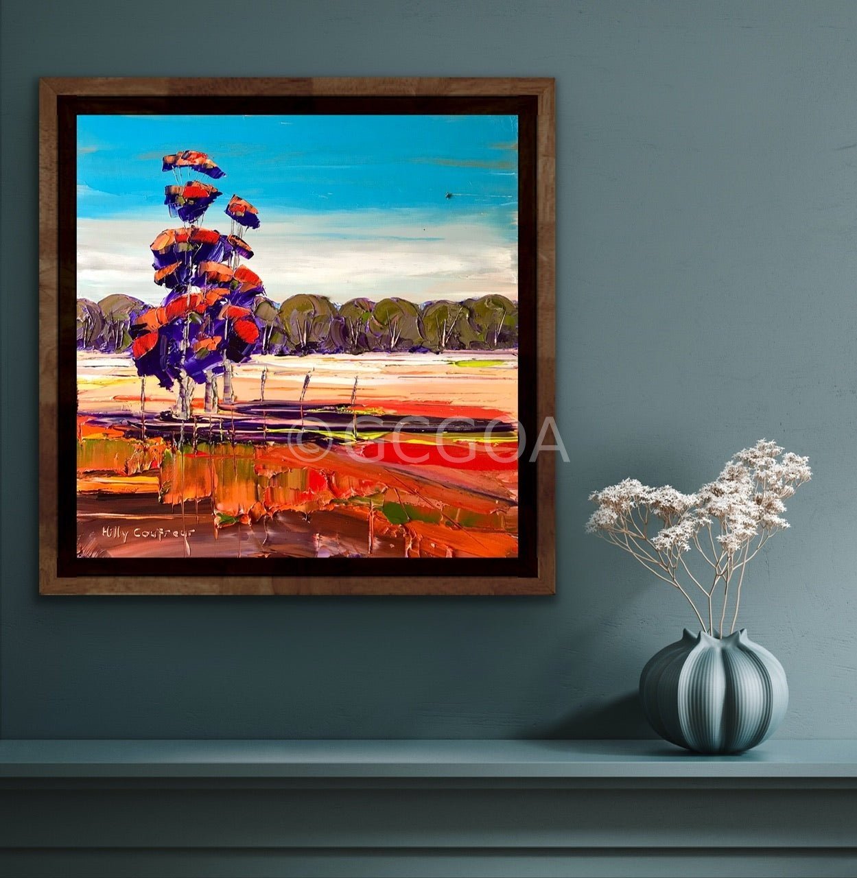 Autumn on the Farm 10 - Plein Air - Gold Coast Gallery Of ArtHilly Coufreur