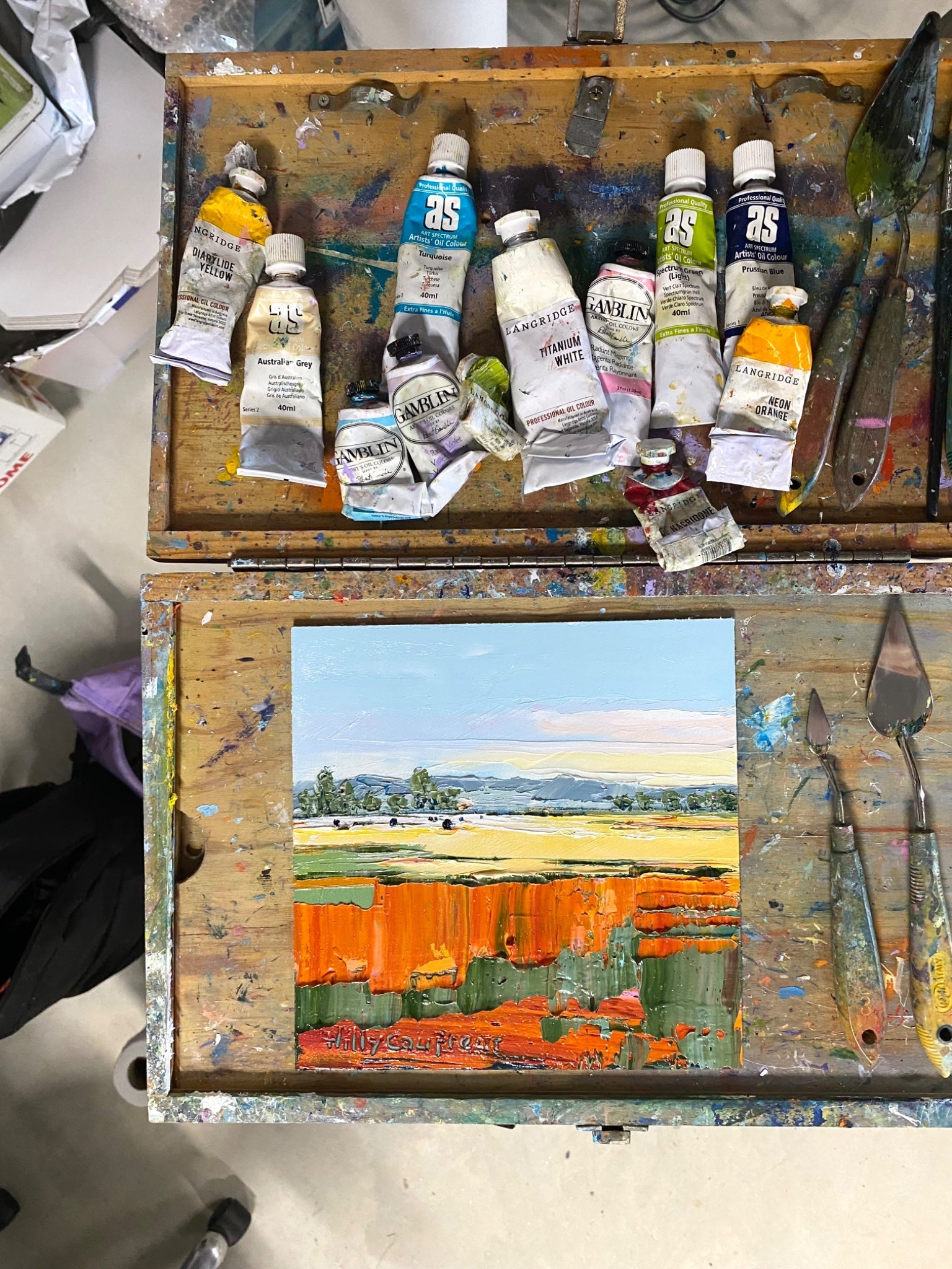 Autumn on the Farm 2 - Gold Coast Gallery Of ArtHilly Coufreur