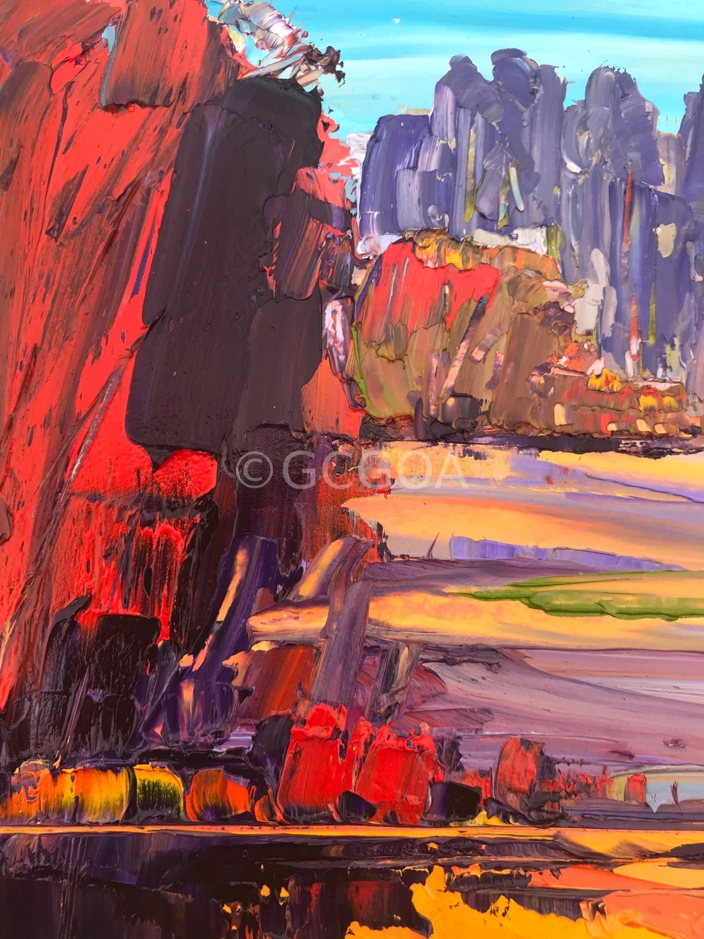 Autumn on the Farm 2 - Plein Air - Gold Coast Gallery Of ArtHilly Coufreur