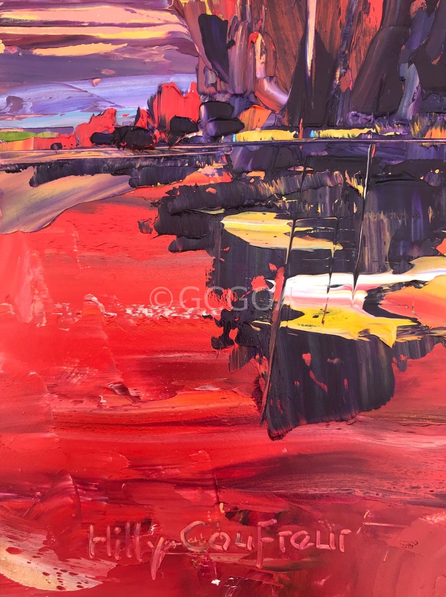 Autumn on the Farm 2 - Plein Air - Gold Coast Gallery Of ArtHilly Coufreur