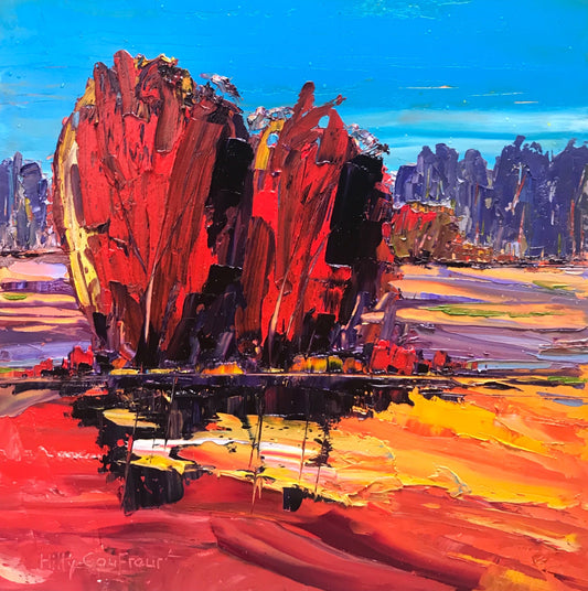 Autumn on the Farm 2 - Plein Air - Gold Coast Gallery Of ArtHilly Coufreur