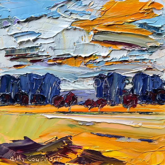 Autumn on the Farm 23 - Plein Air - Gold Coast Gallery Of ArtHilly Coufreur