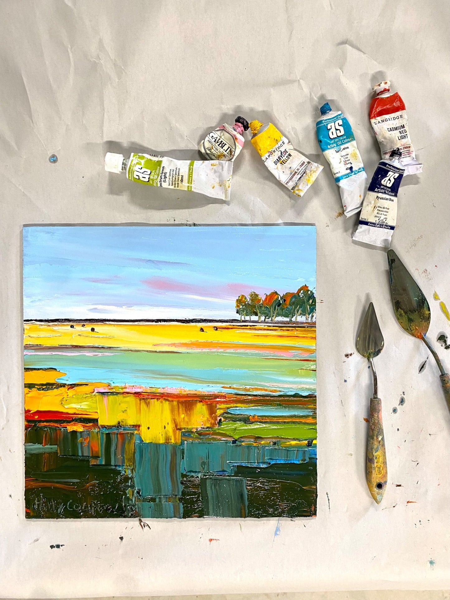 Autumn on the Farm - Gold Coast Gallery Of ArtHilly Coufreur