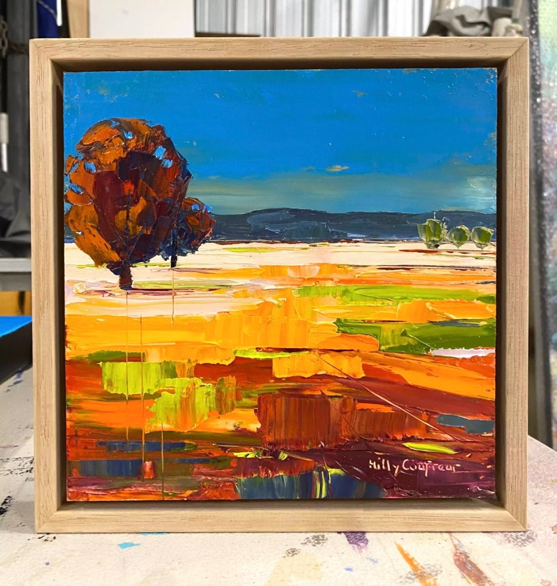 Autumn on the Farm 5 - Plein Air - Gold Coast Gallery Of ArtHilly Coufreur