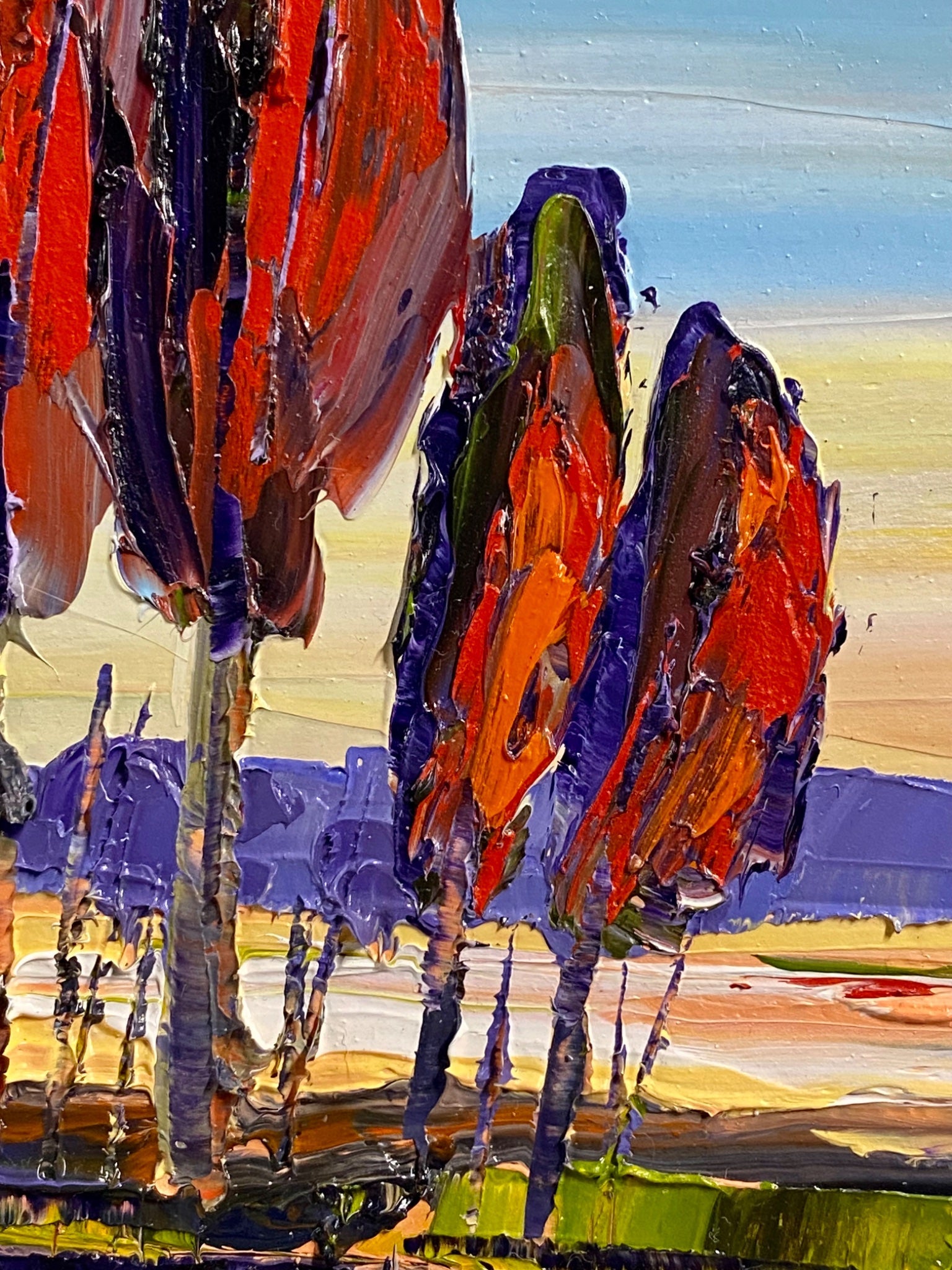 Autumn on the Farm 9 - Plein Air - Gold Coast Gallery Of ArtHilly Coufreur