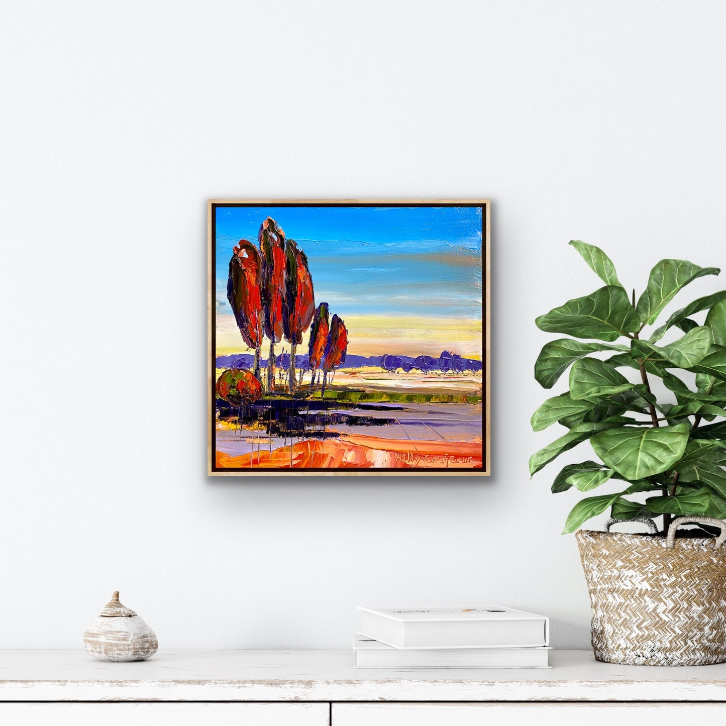 Autumn on the Farm 9 - Plein Air - Gold Coast Gallery Of ArtHilly Coufreur