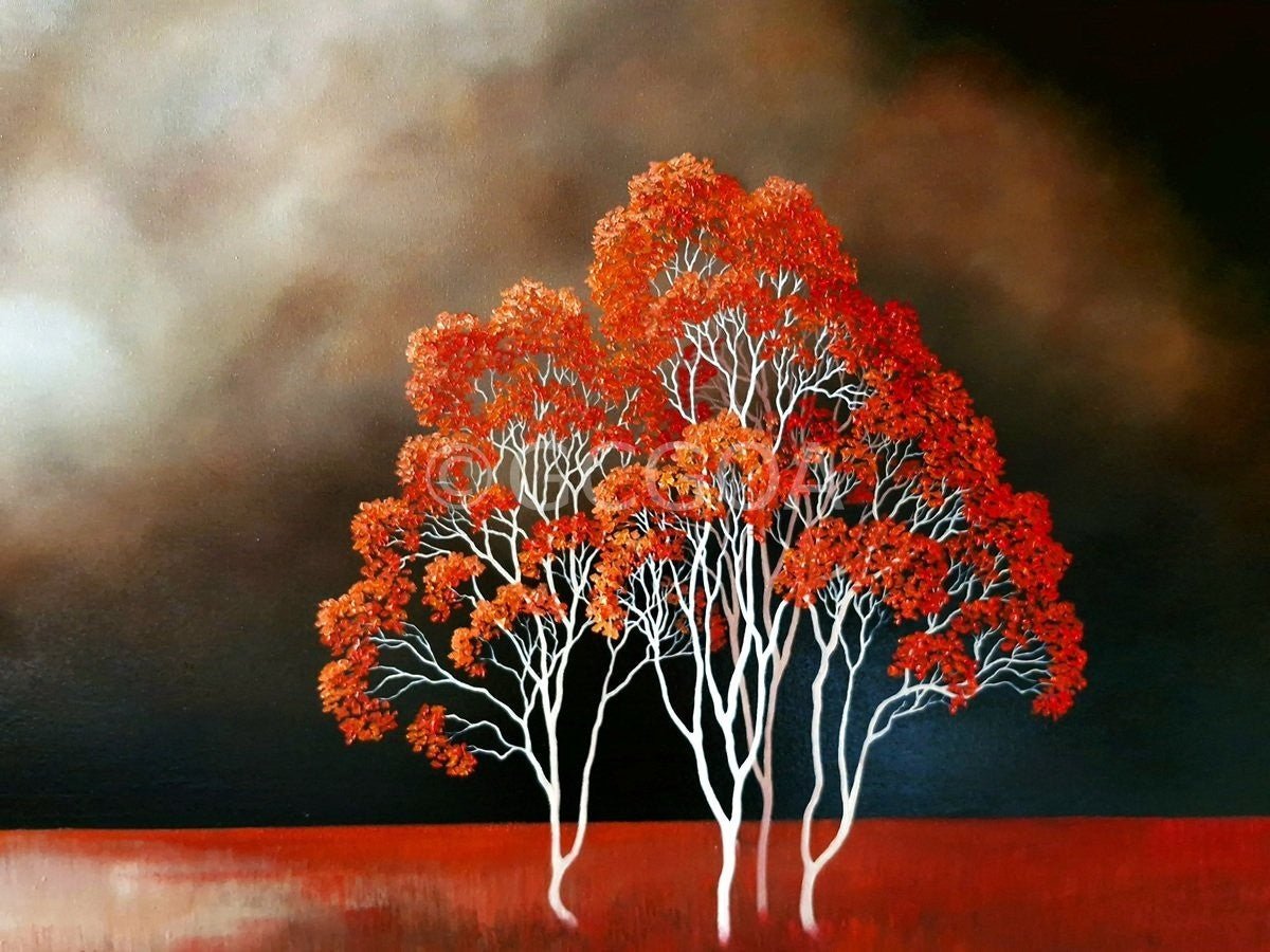 Autumn Reverie - Original Art - Gold Coast Gallery Of ArtLucinda Leveille