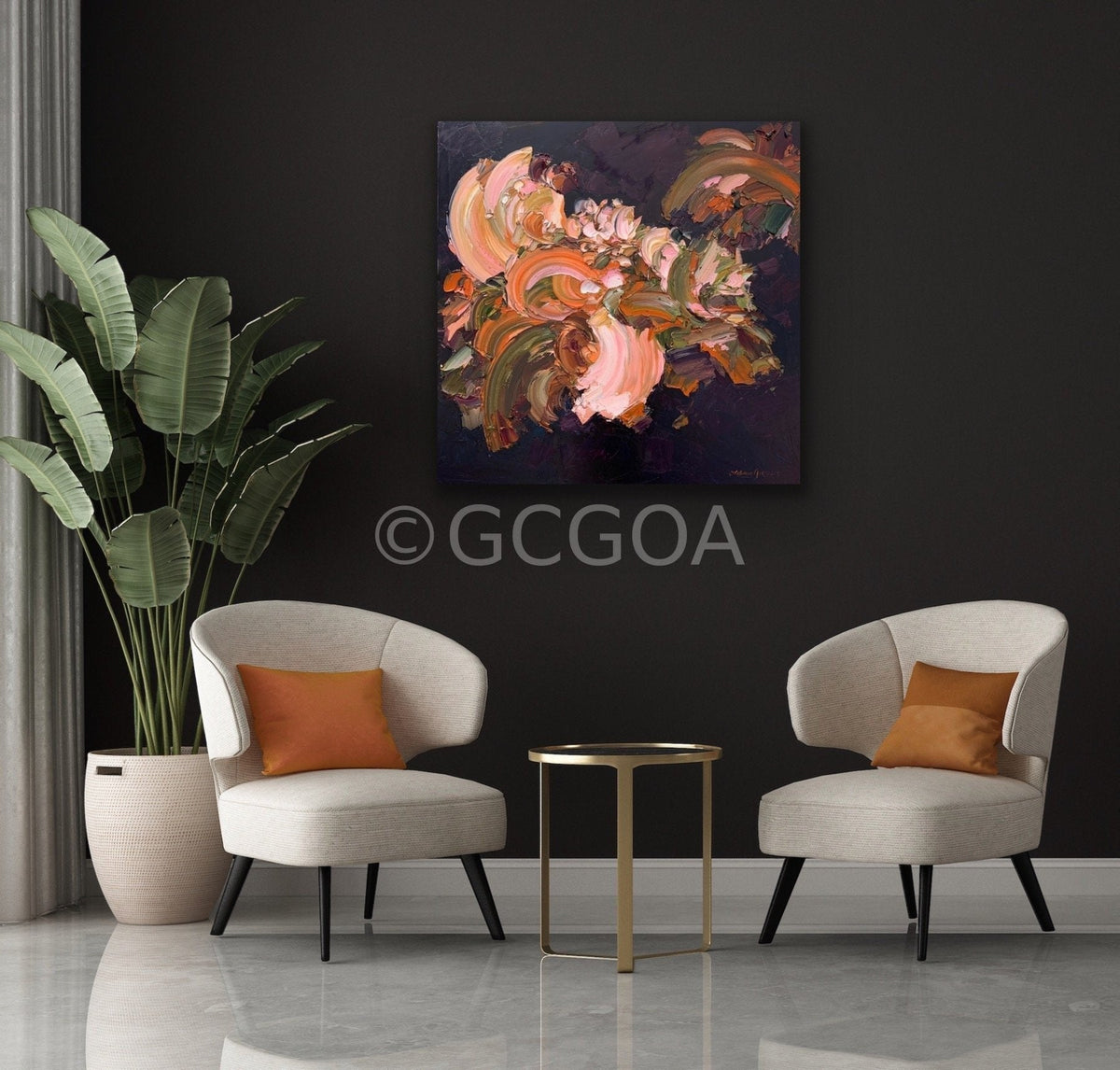 Autumn Touch No 17 - Original Art - Gold Coast Gallery Of ArtLiliana Gigovic