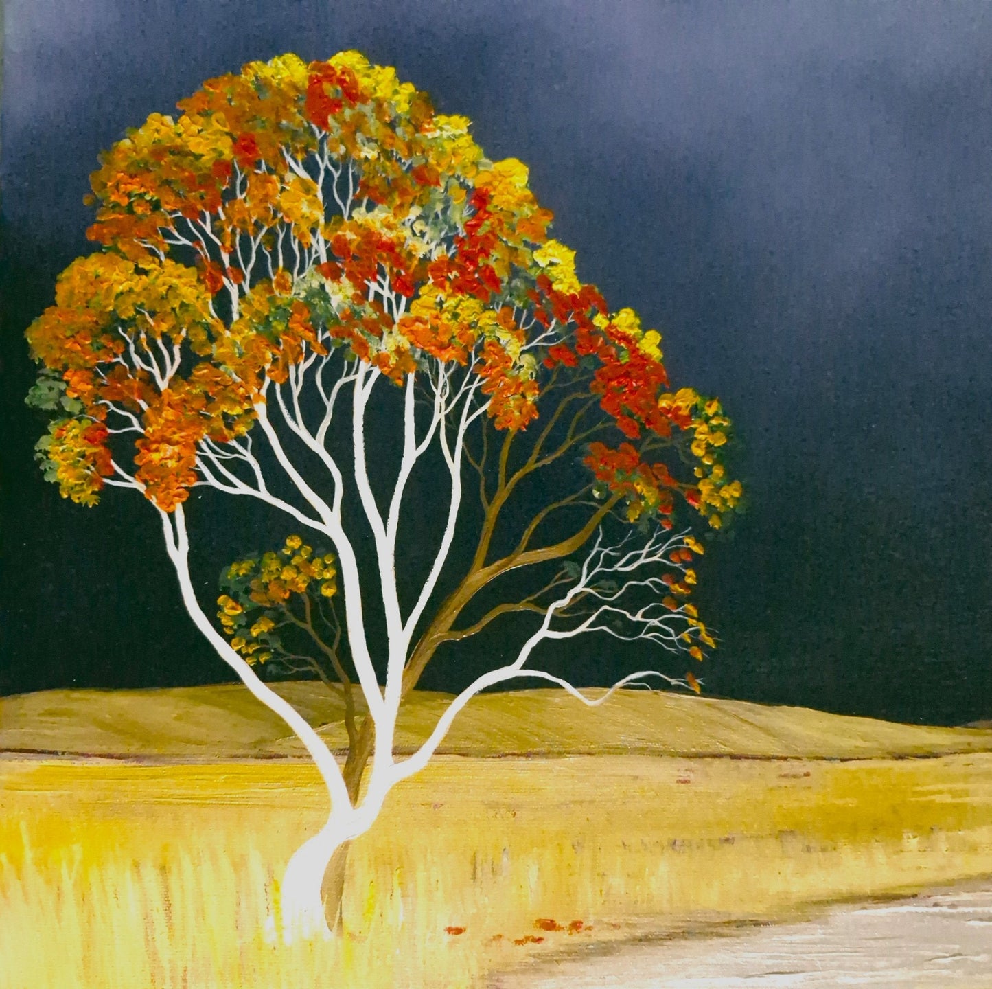 Autumn's Embrace - Original Art - Gold Coast Gallery Of ArtLucinda Leveille
