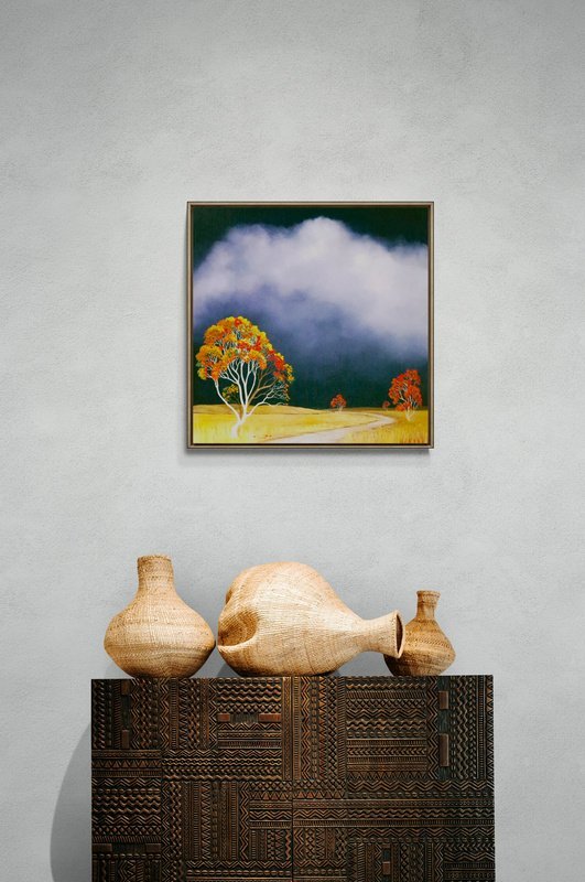 Autumn's Embrace - Original Art - Gold Coast Gallery Of ArtLucinda Leveille