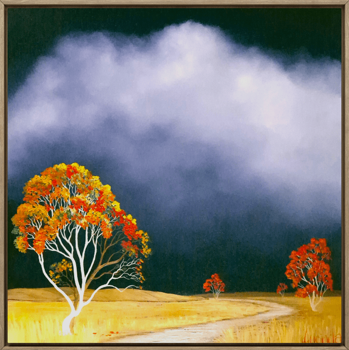 Autumn's Embrace - Original Art - Gold Coast Gallery Of ArtLucinda Leveille