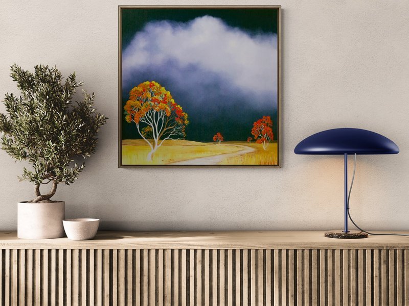 Autumn's Embrace - Original Art - Gold Coast Gallery Of ArtLucinda Leveille