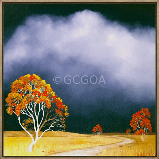 Autumn's Embrace - Original Art - Gold Coast Gallery Of ArtLucinda Leveille
