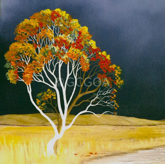 Autumn's Embrace - Original Art - Gold Coast Gallery Of ArtLucinda Leveille