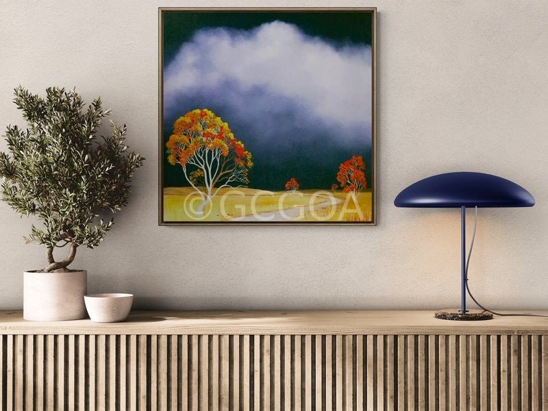 Autumn's Embrace - Original Art - Gold Coast Gallery Of ArtLucinda Leveille