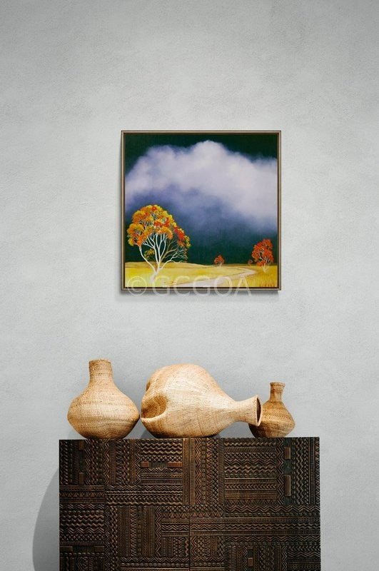 Autumn's Embrace - Original Art - Gold Coast Gallery Of ArtLucinda Leveille