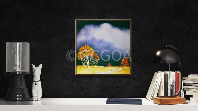 Autumn's Embrace - Original Art - Gold Coast Gallery Of ArtLucinda Leveille