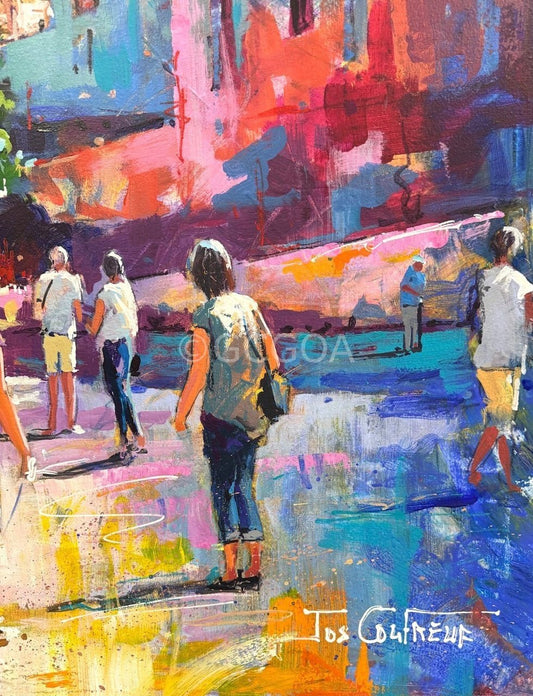 Avignon, France - Original Art - Gold Coast Gallery Of ArtJos Coufreur