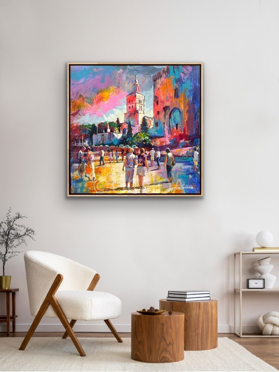 Avignon, France - Original Art - Gold Coast Gallery Of ArtJos Coufreur