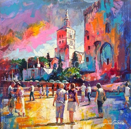 Avignon, France - Original Art - Gold Coast Gallery Of ArtJos Coufreur