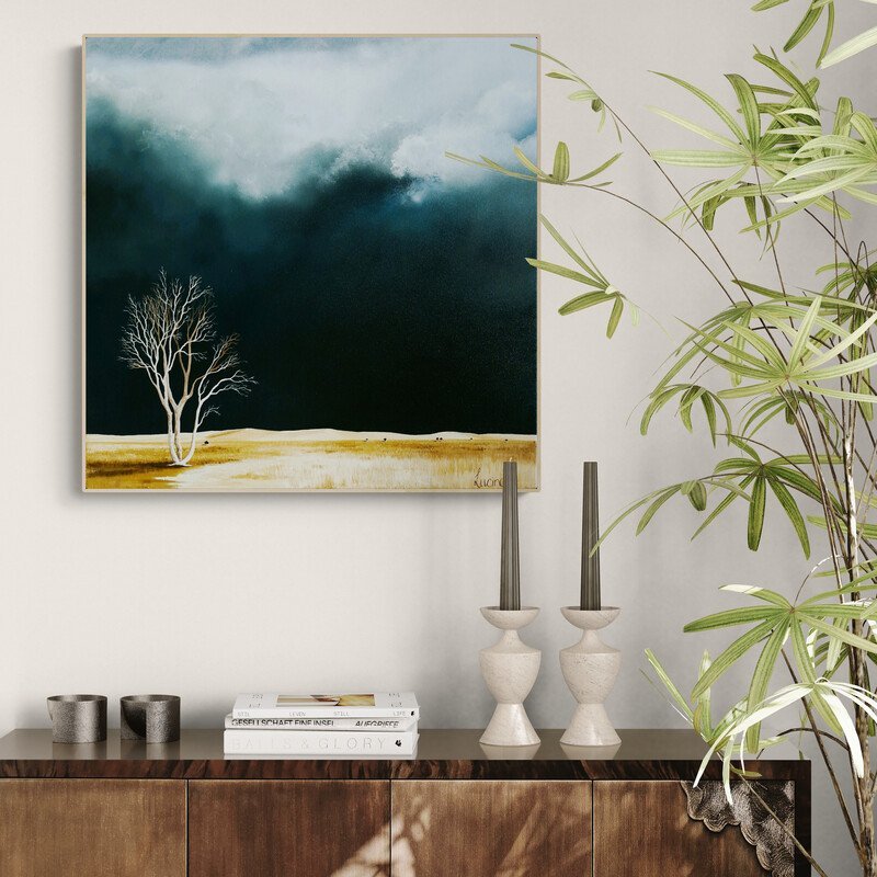 Awakening The Darkening Sky - Gold Coast Gallery Of ArtLucinda Leveille