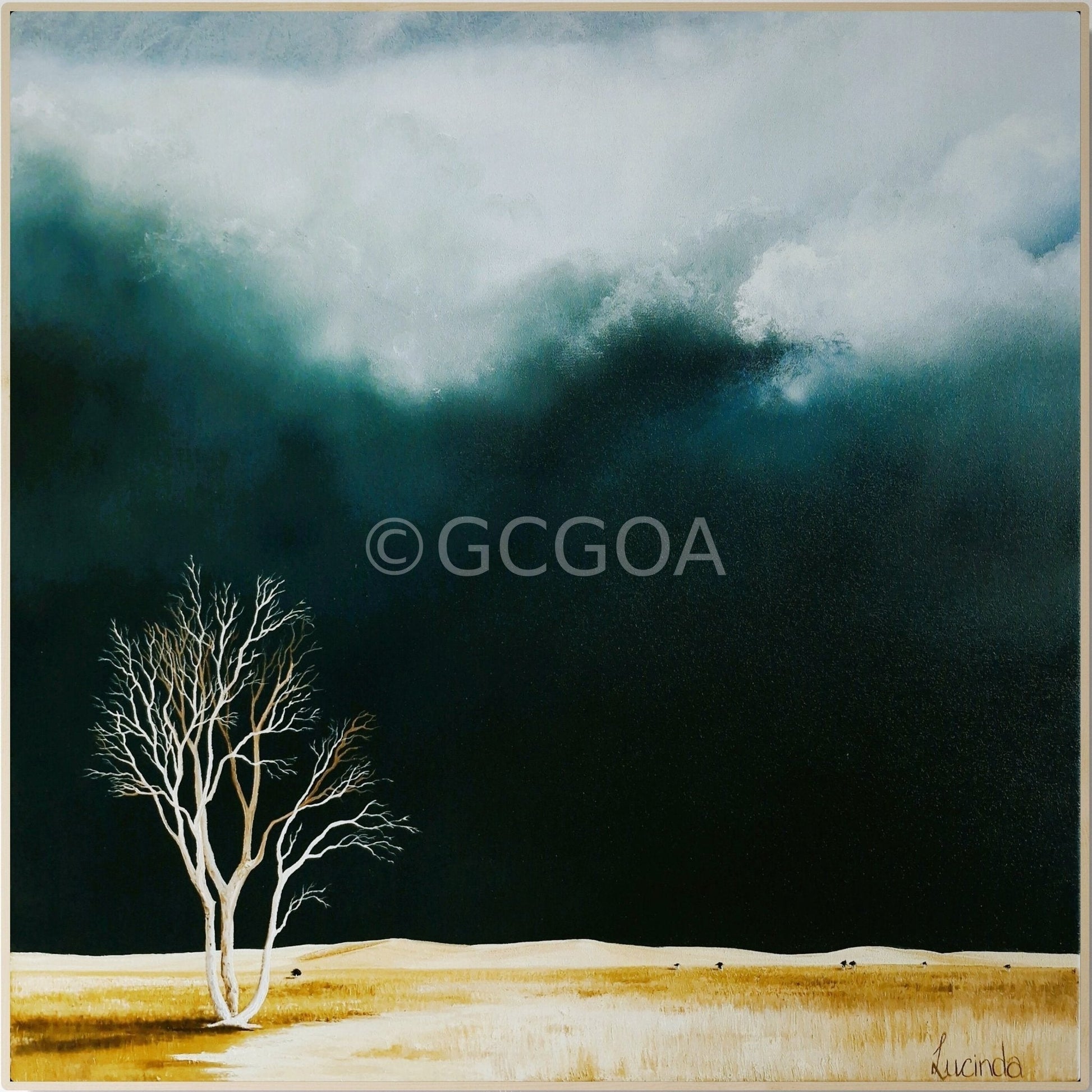 Awakening The Darkening Sky - Gold Coast Gallery Of ArtLucinda Leveille