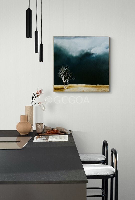 Awakening The Darkening Sky - Gold Coast Gallery Of ArtLucinda Leveille