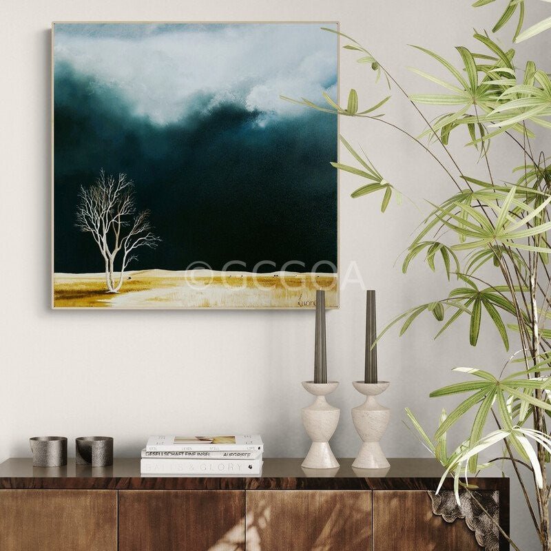 Awakening The Darkening Sky - Gold Coast Gallery Of ArtLucinda Leveille