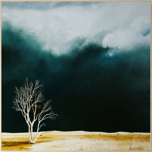 Awakening The Darkening Sky - Gold Coast Gallery Of ArtLucinda Leveille