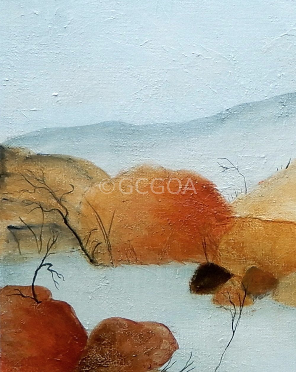 Back Country Creek - Original Art - Gold Coast Gallery Of ArtDoodie Herman