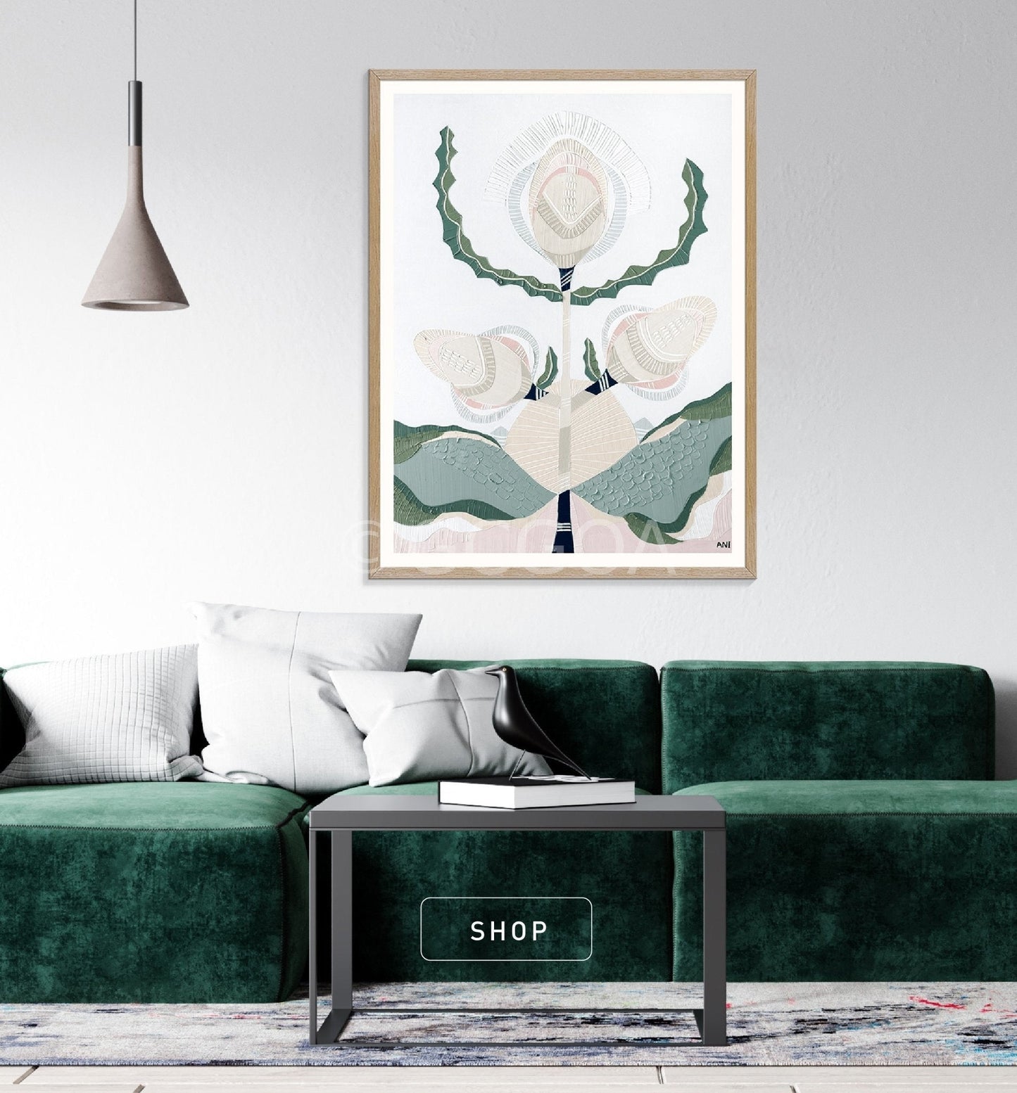 Banksia Elements 1 - Original Art - Gold Coast Gallery Of ArtAni Ipradjian