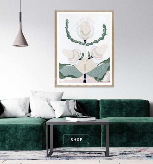 Banksia Elements 1 - Original Art - Gold Coast Gallery Of ArtAni Ipradjian