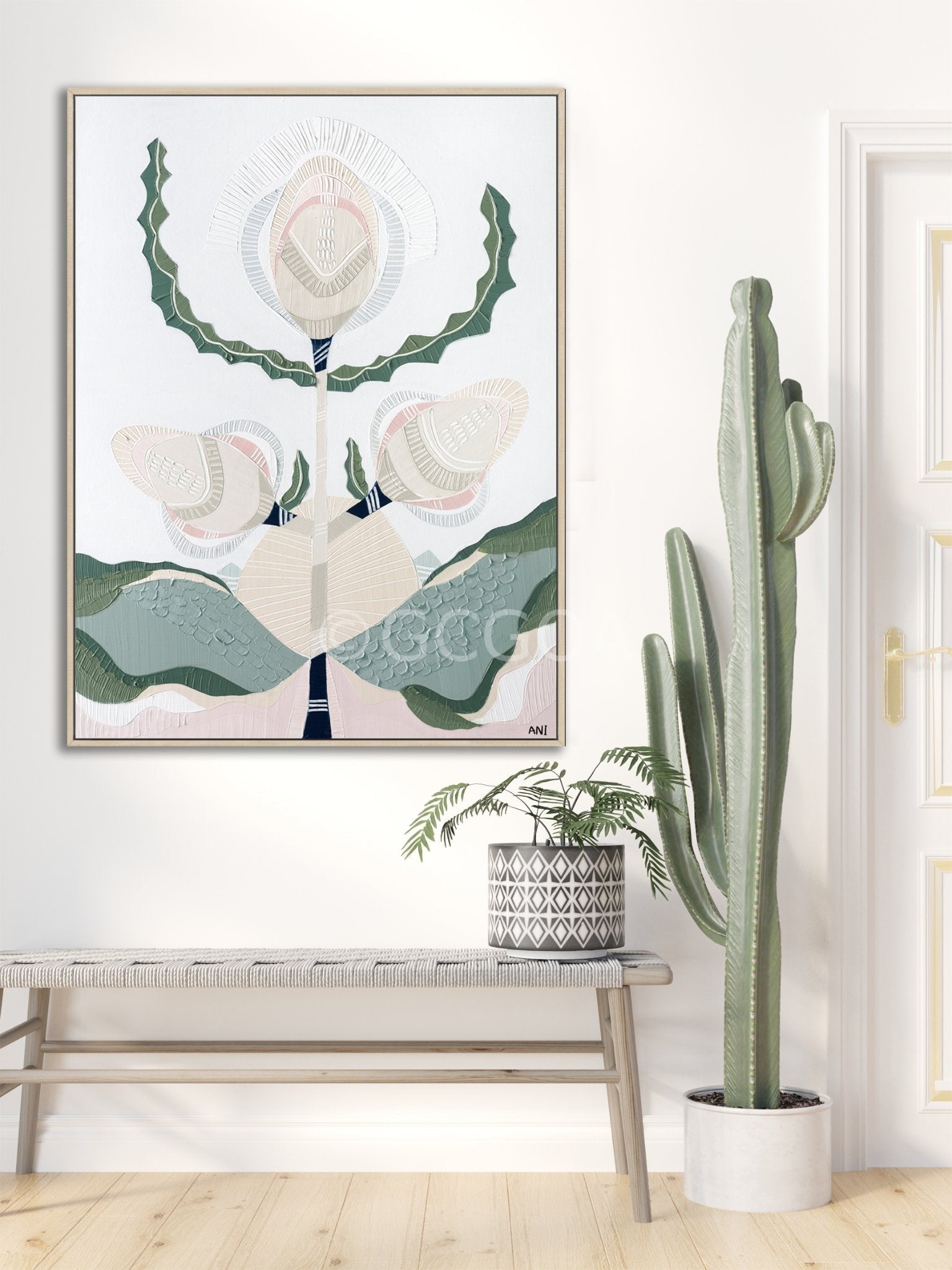 Banksia Elements 1 - Original Art - Gold Coast Gallery Of ArtAni Ipradjian