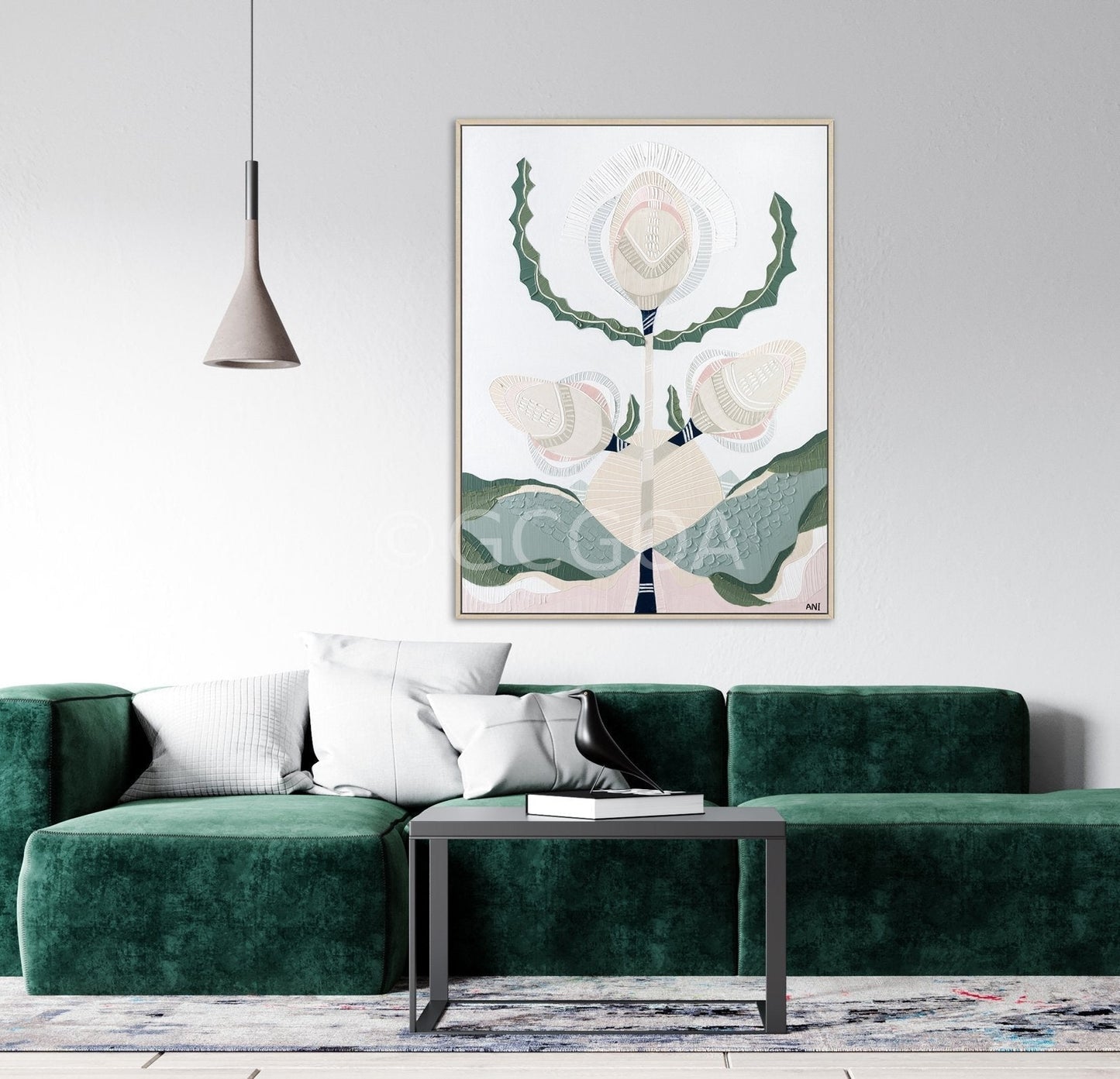 Banksia Elements 1 - Original Art - Gold Coast Gallery Of ArtAni Ipradjian