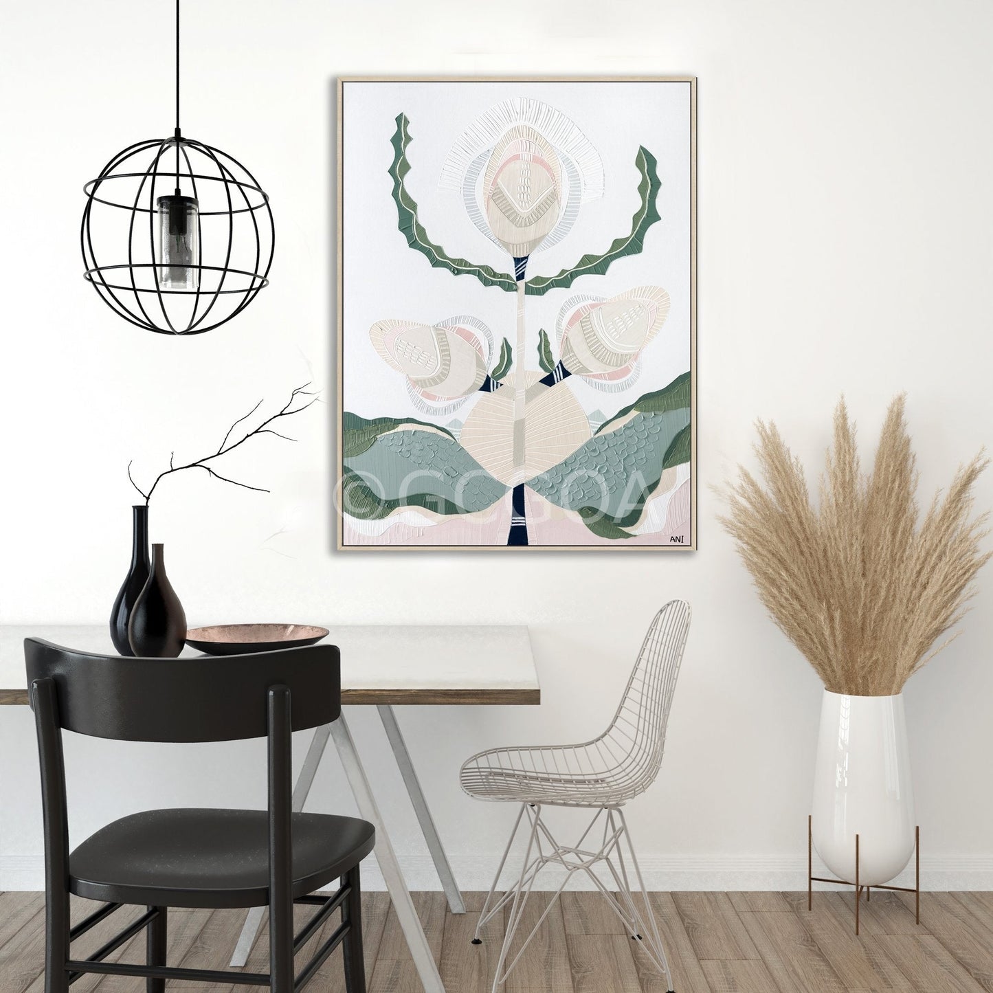 Banksia Elements 1 - Original Art - Gold Coast Gallery Of ArtAni Ipradjian