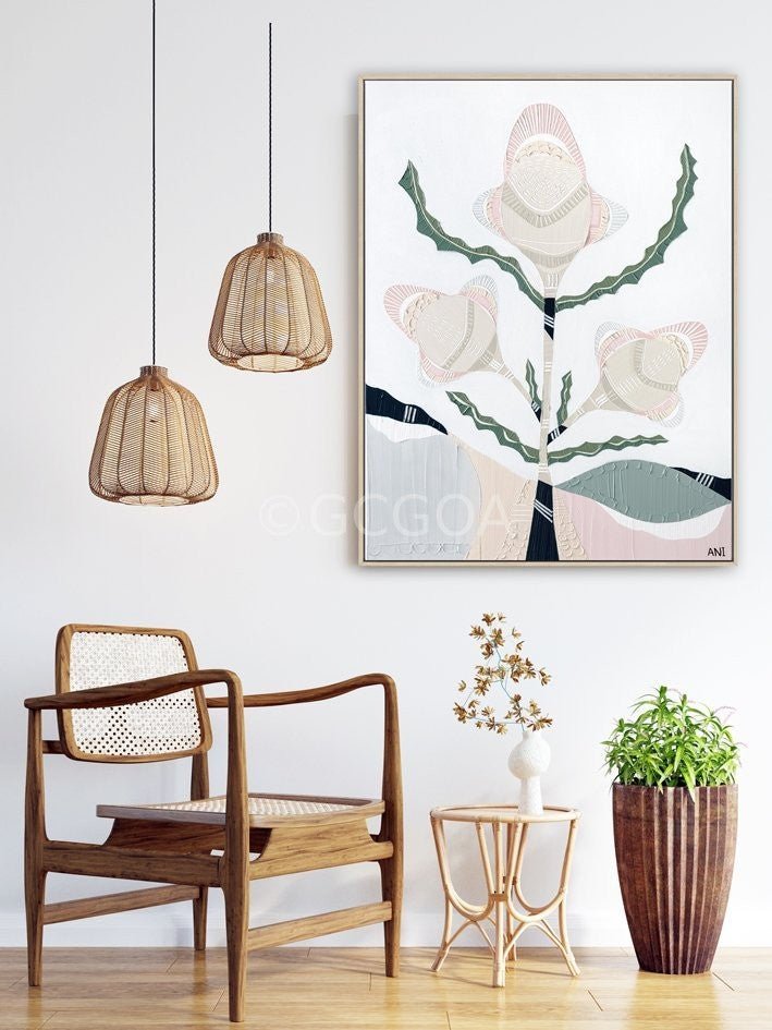 Banksia Elements 3 - Original Art - Gold Coast Gallery Of ArtAni Ipradjian